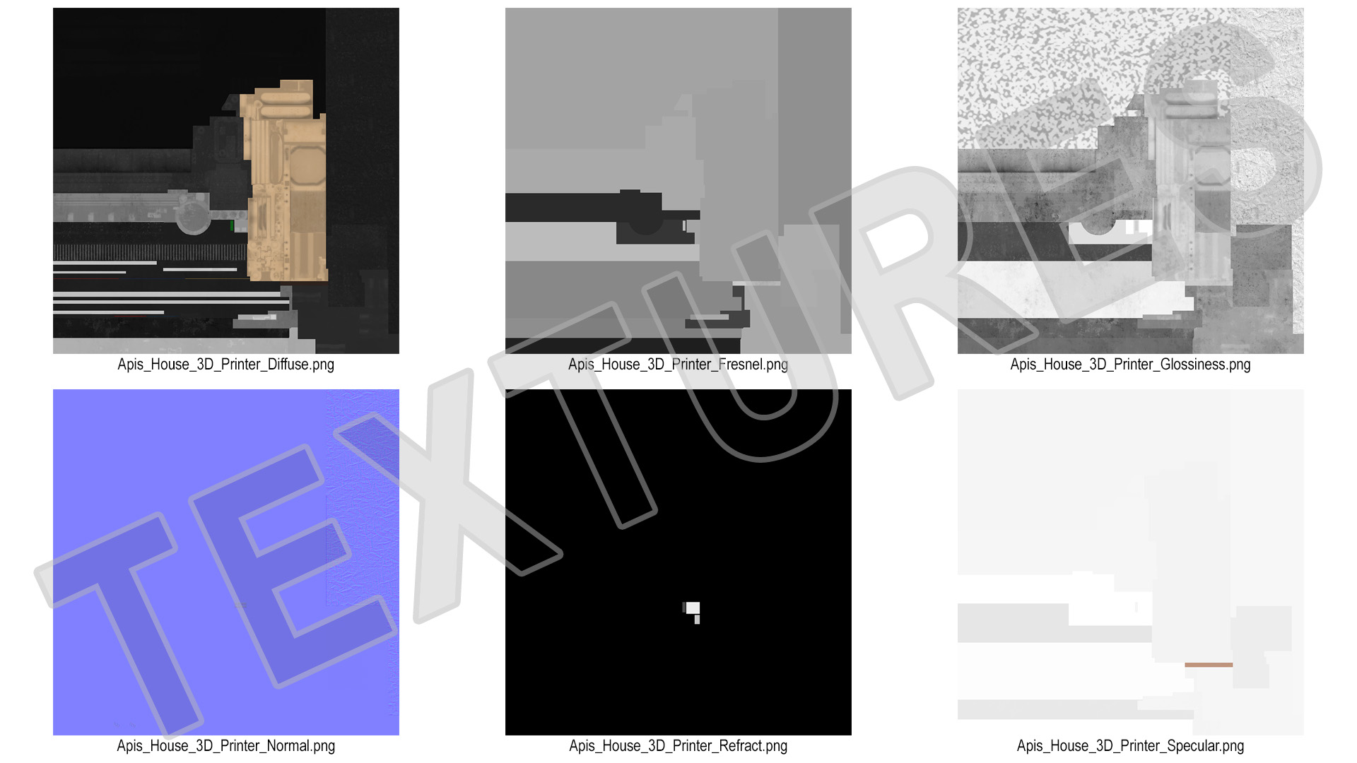 3D Apis Cor House Construction 3D Printer model