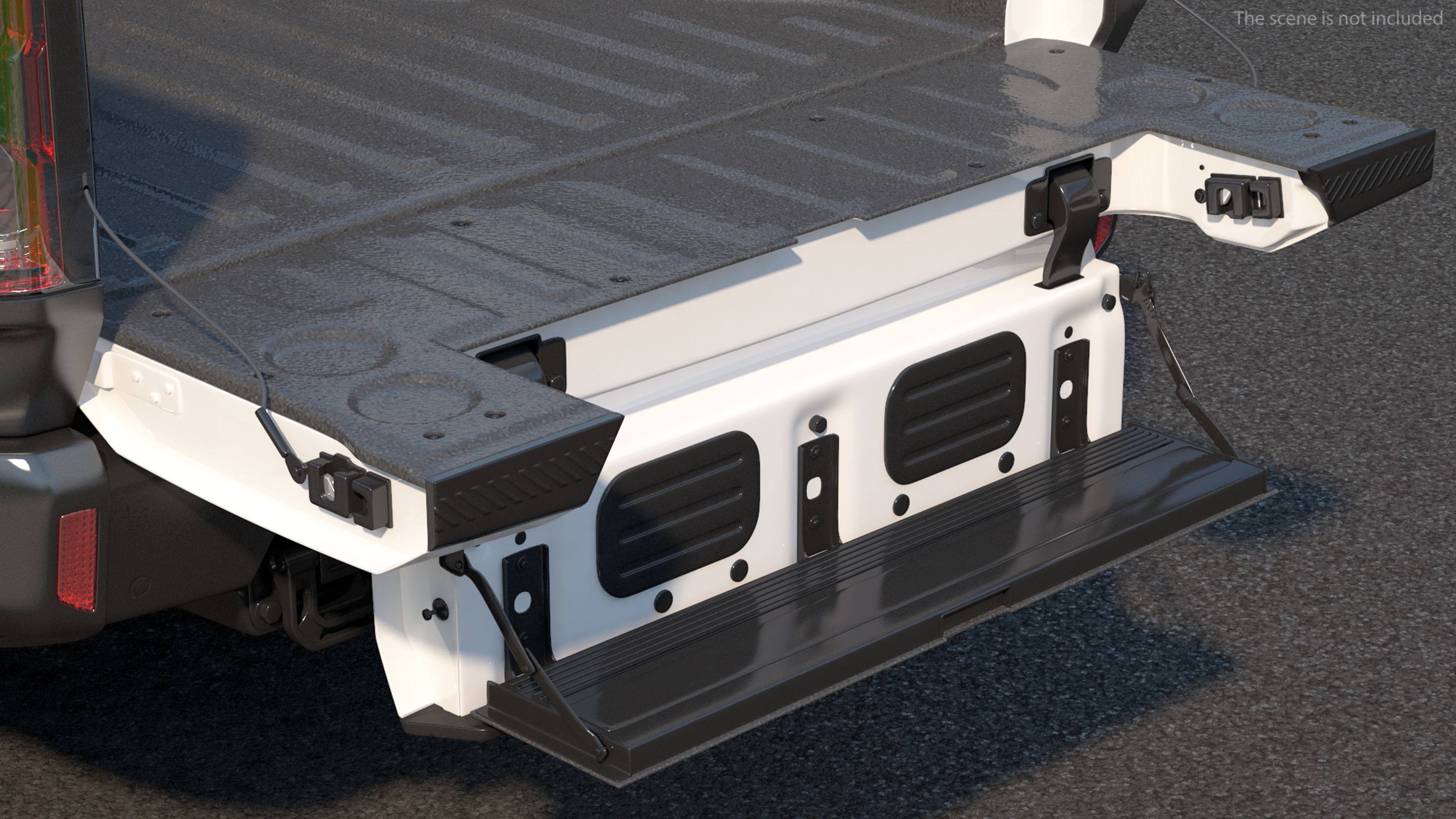 GMC Hummer EV PICKUP Lights Off Rigged for Maya 3D