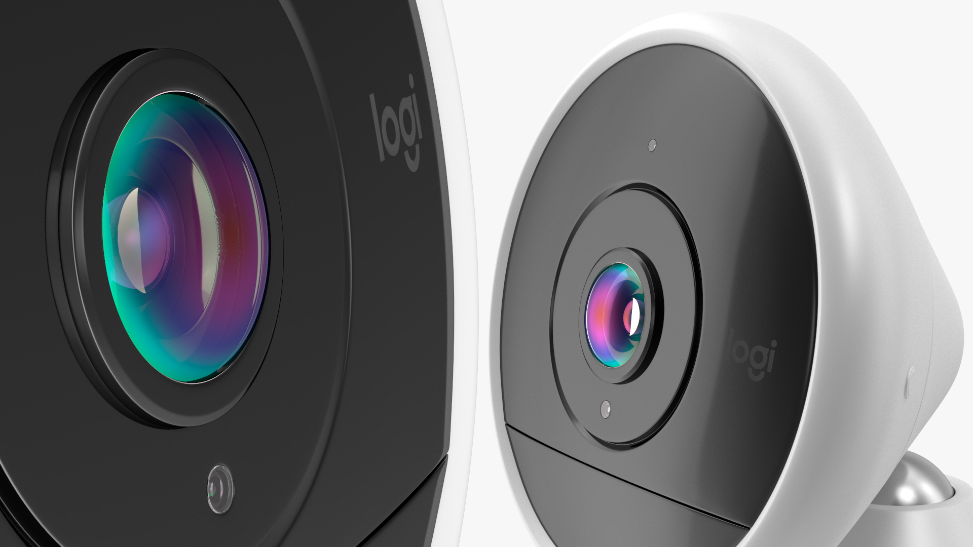 3D Logitech Circle2 Weatherproof Wired Security Camera