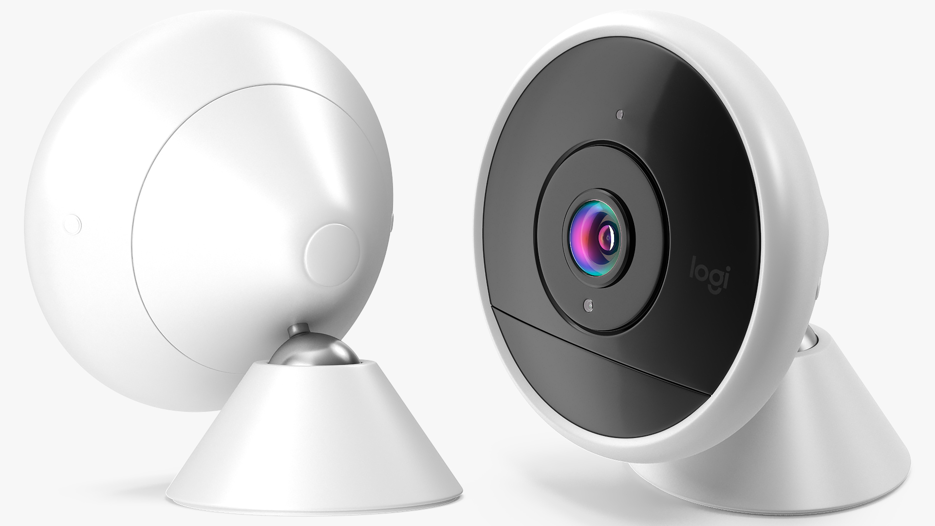 3D Logitech Circle2 Weatherproof Wired Security Camera
