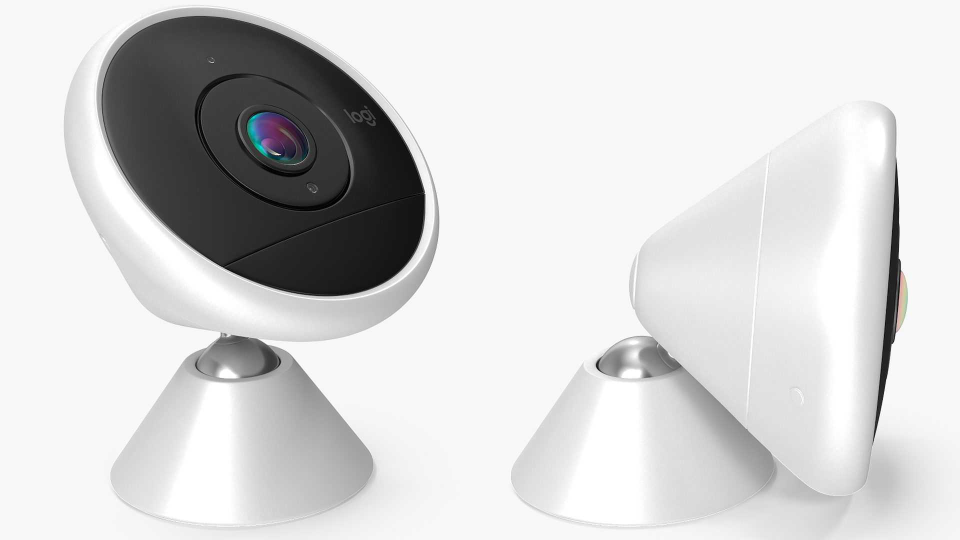 3D Logitech Circle2 Weatherproof Wired Security Camera