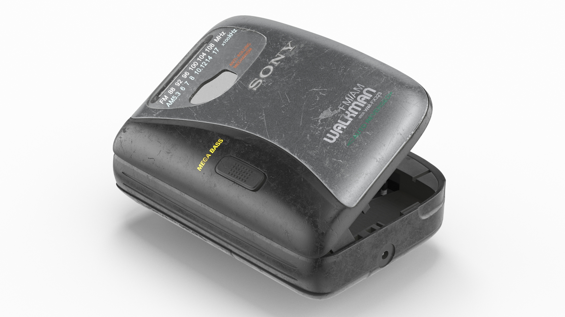 Sony Walkman Cassette Player Old 3D