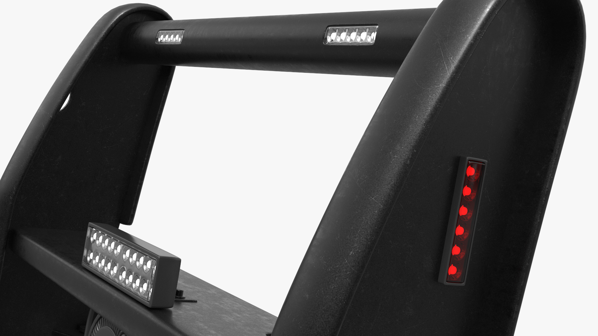 Heavy Duty Grille Guard with LED Light - view 8