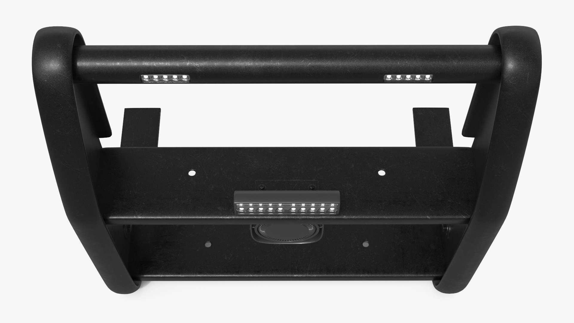 Heavy Duty Grille Guard with LED Light - view 4