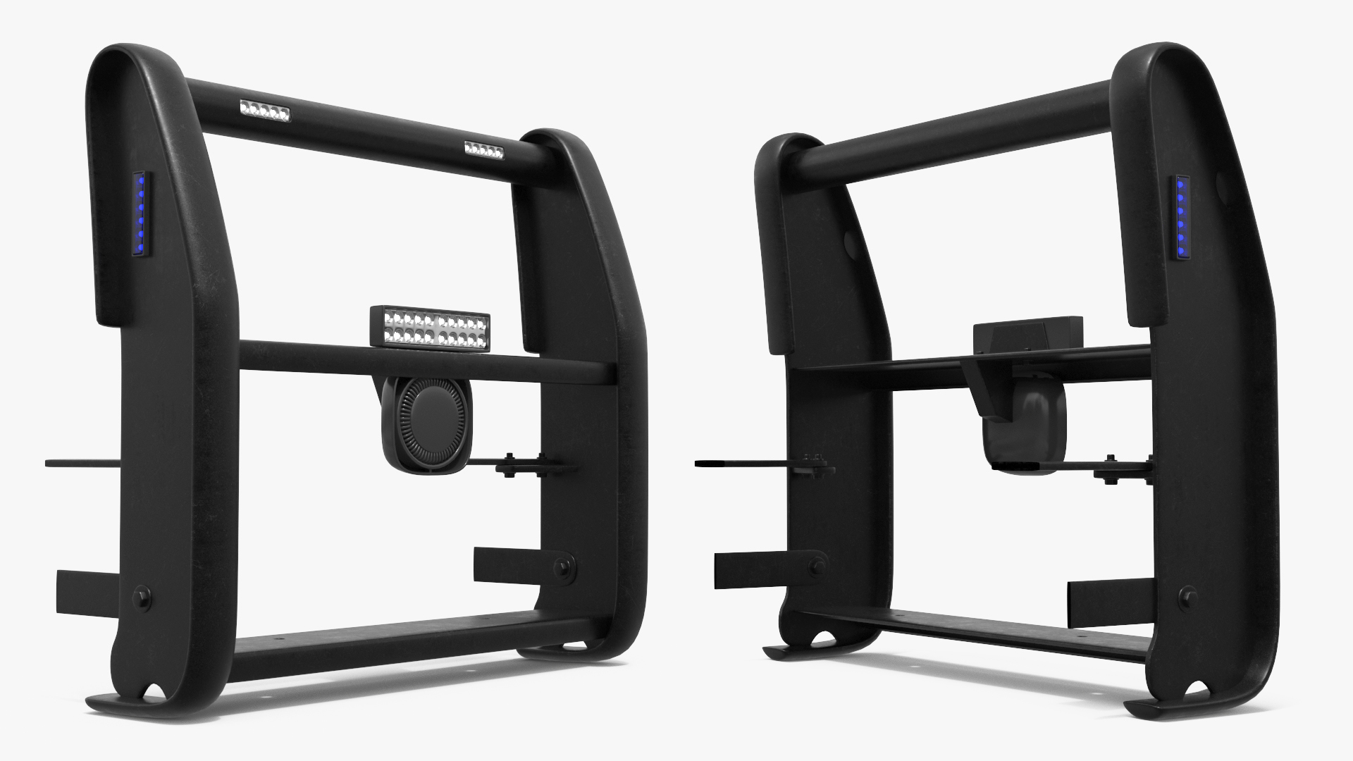 Heavy Duty Grille Guard with LED Light - view 2