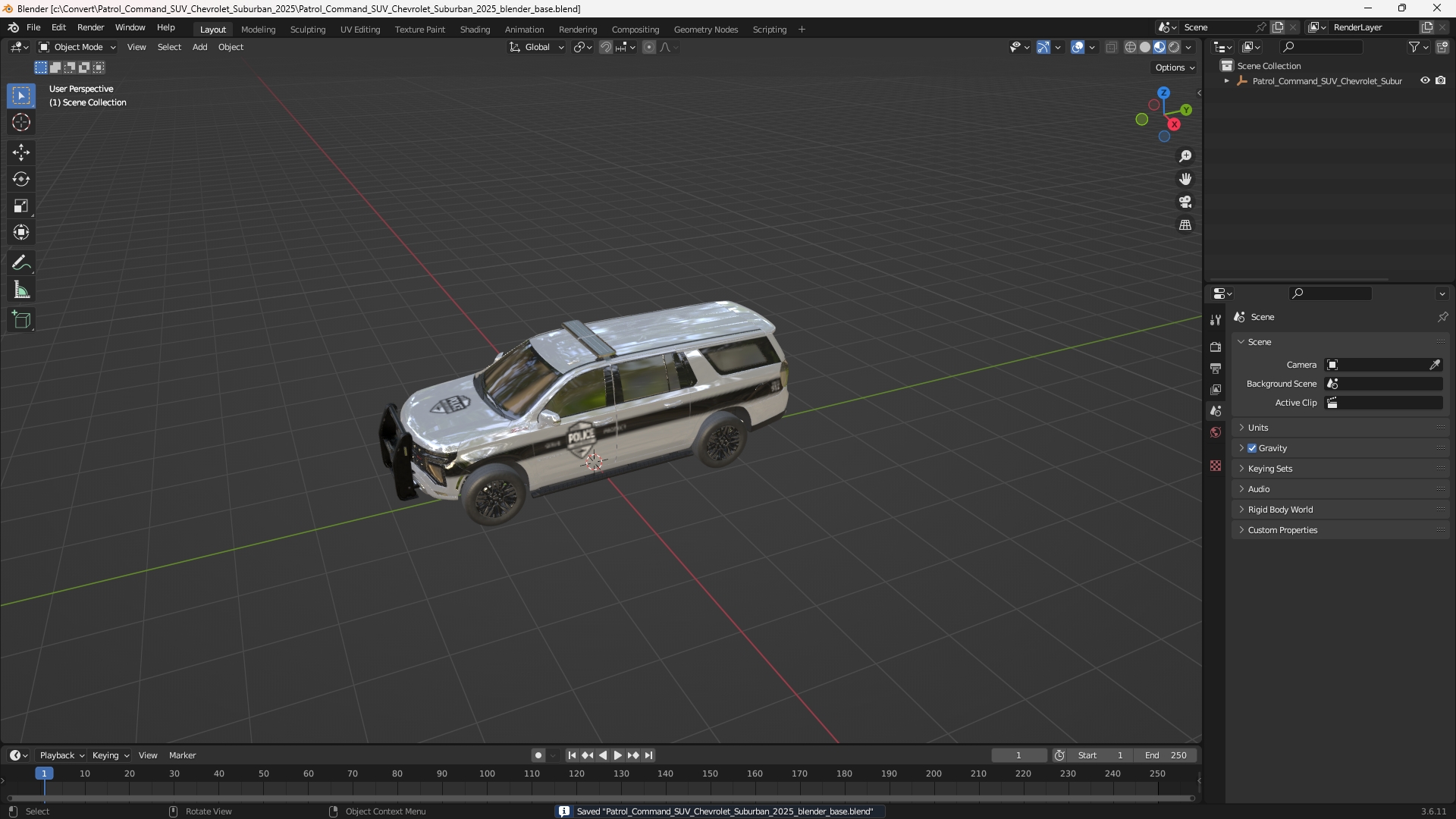 Patrol Command SUV Chevrolet Suburban 2025 - view 10