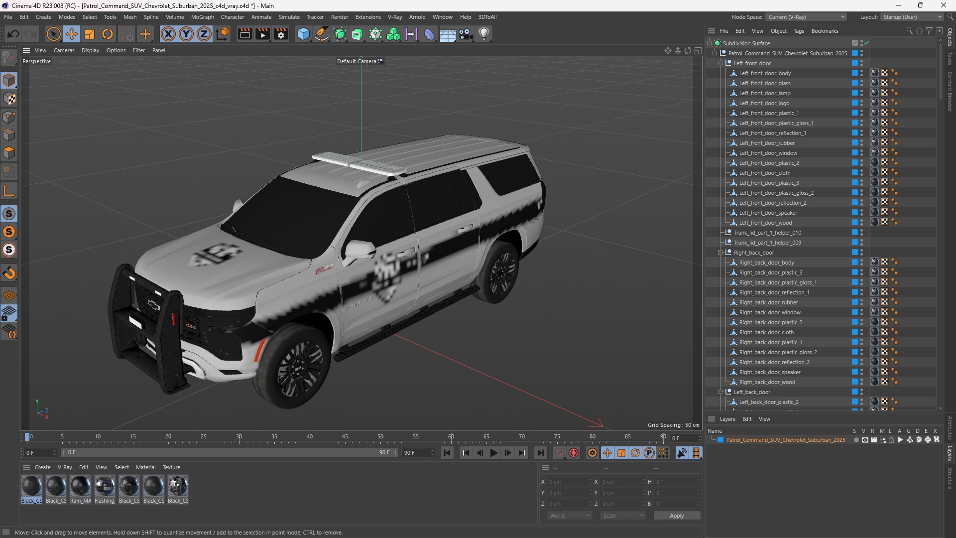 Patrol Command SUV Chevrolet Suburban 2025 - view 12