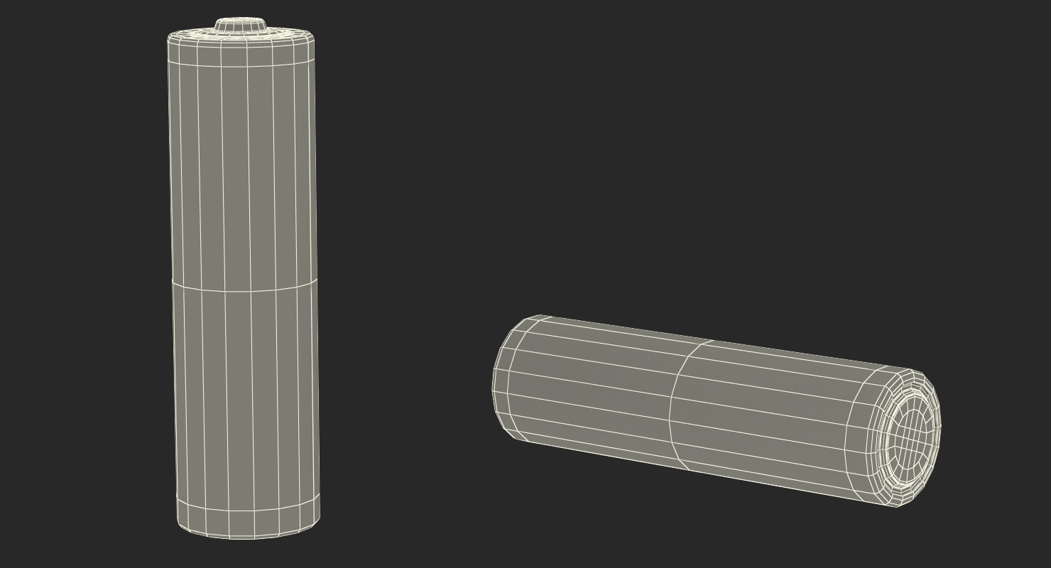 3D model AA Battery