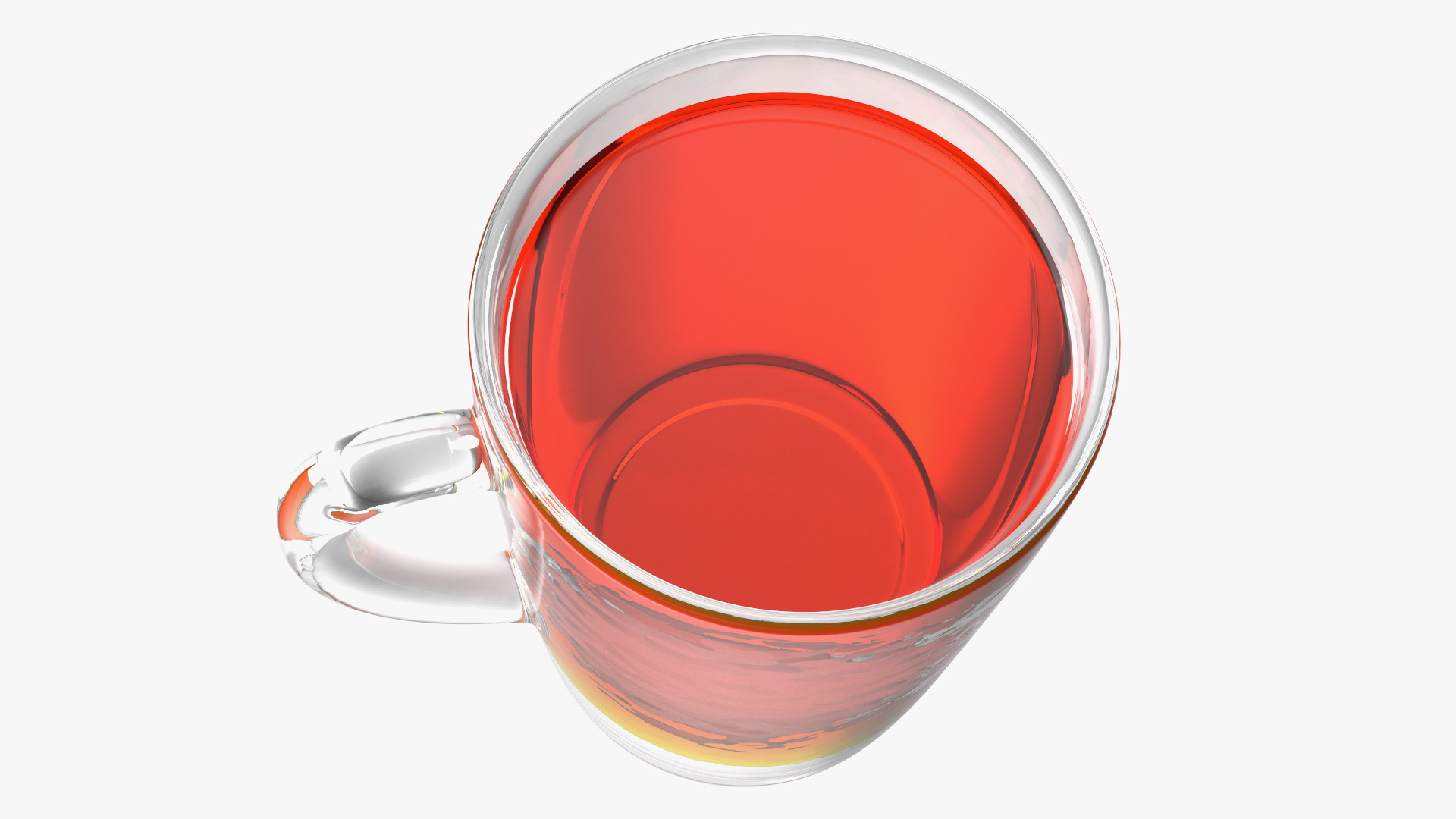 3D Drinking Tea Cup Full