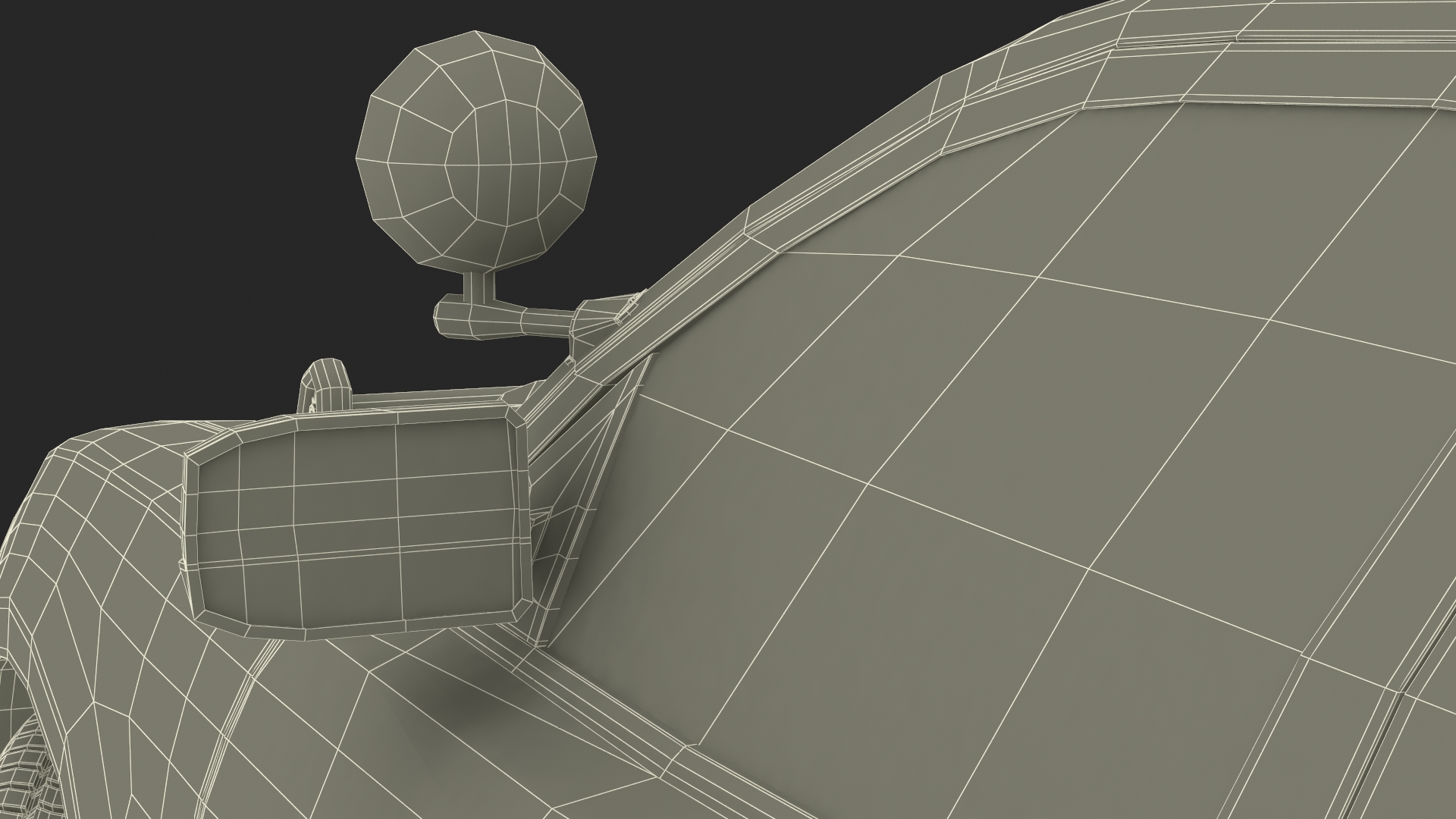 3D Police Car Rigged for Cinema 4D