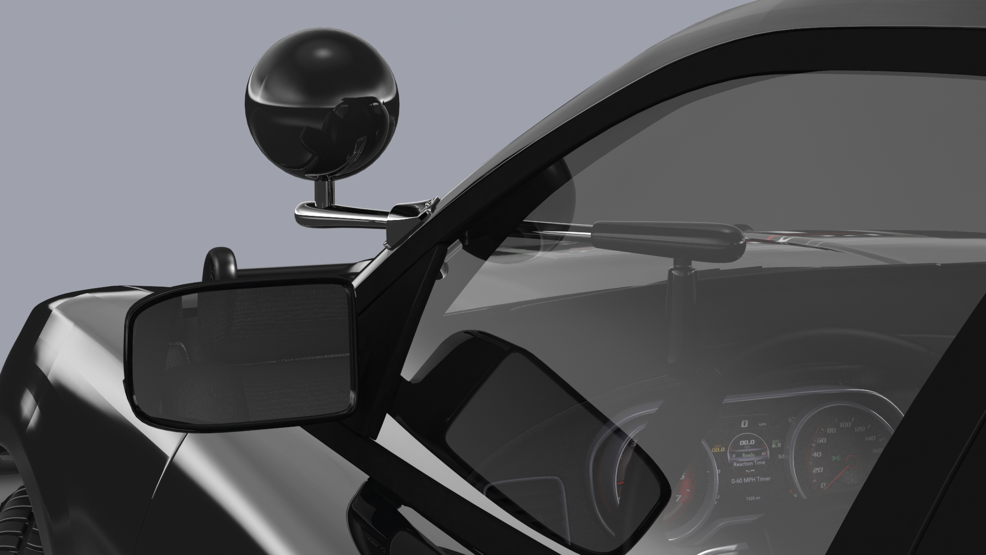3D Police Car Rigged for Cinema 4D