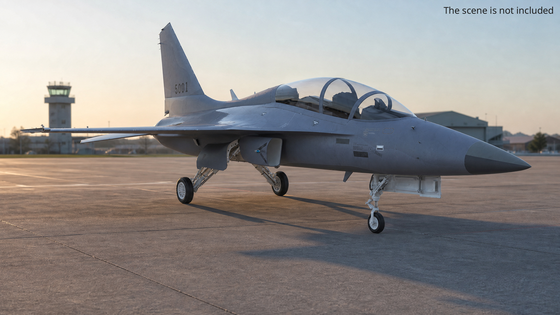 Tactical Fighter Trainer Rigged - view 5