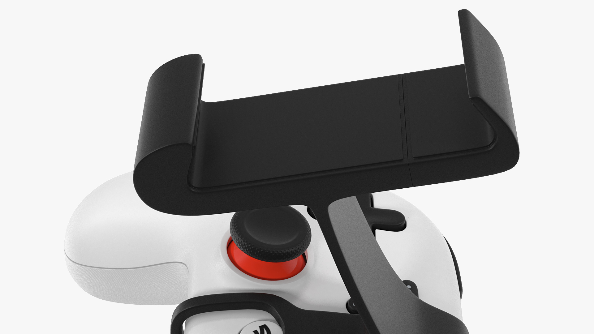 Google Stadia Controller with Phone Mount White 3D