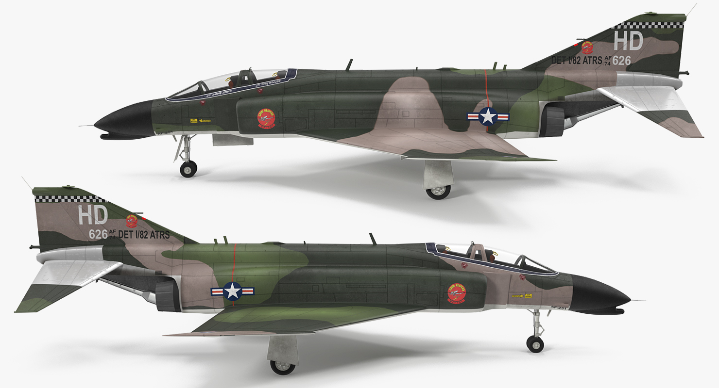 McDonnell Douglas F 4 Phantom II 2 3D model