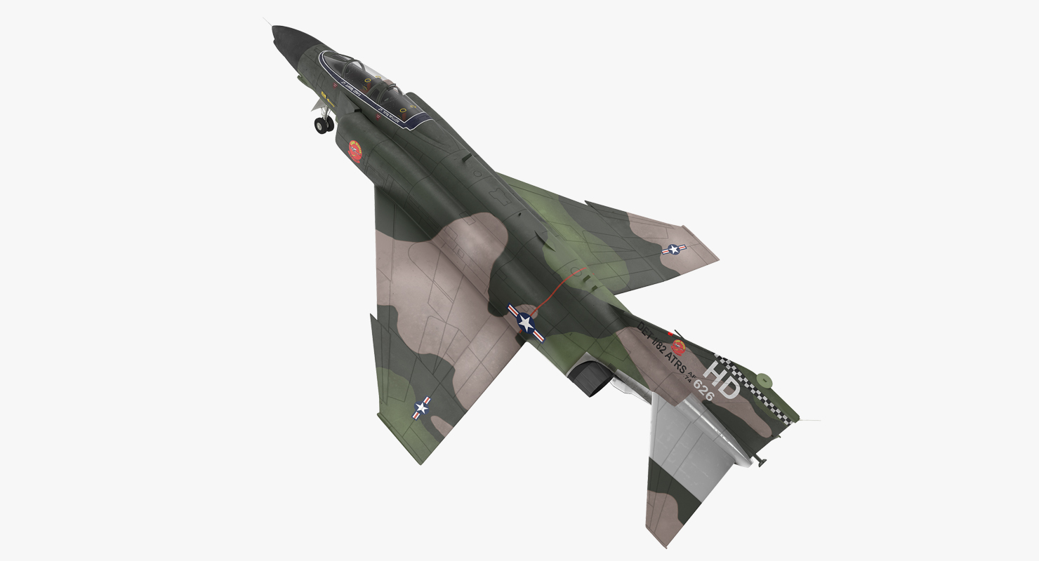 McDonnell Douglas F 4 Phantom II 2 3D model