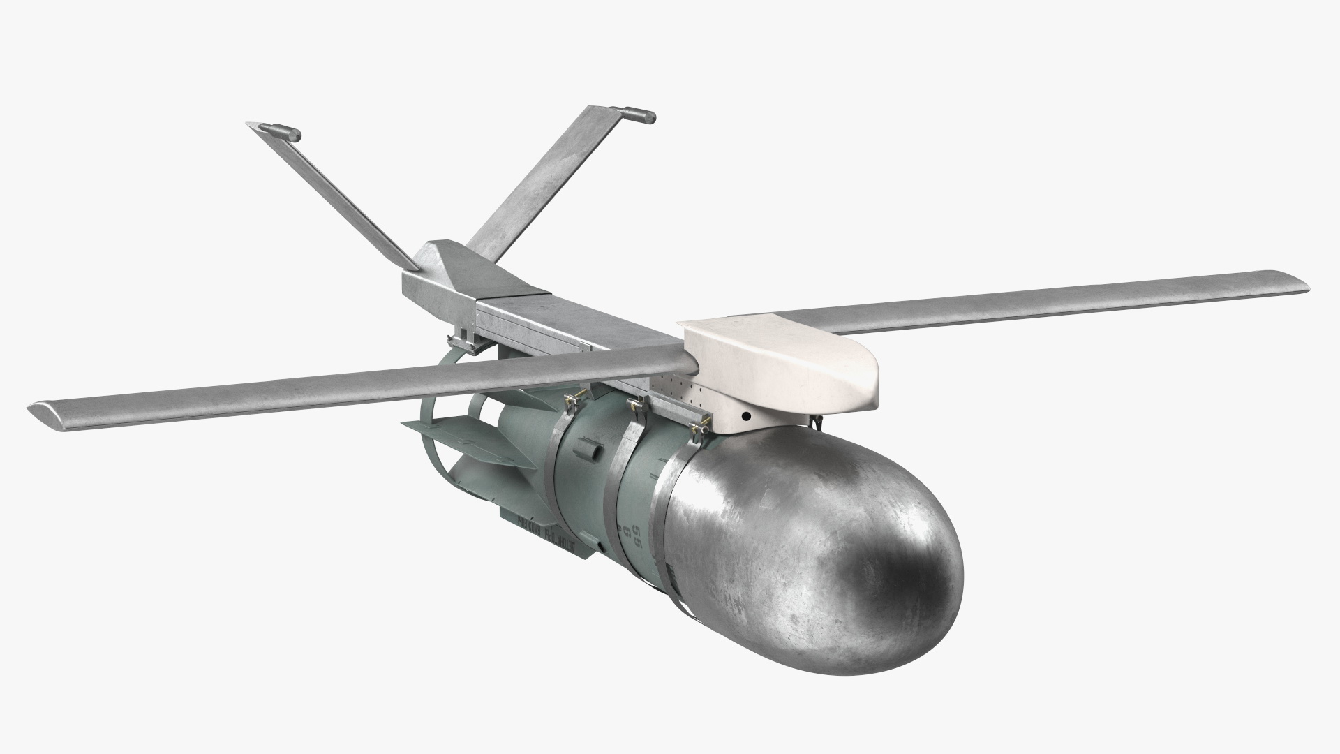 3D model Russian FAB 3000 Air Bomb with UMPK
