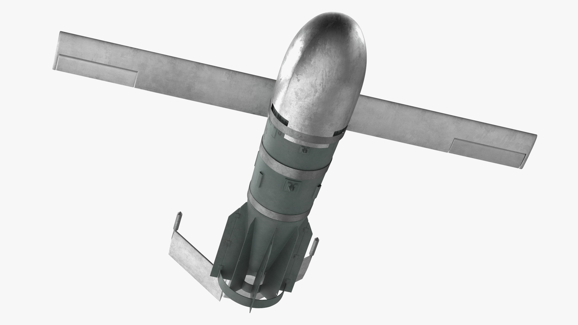3D model Russian FAB 3000 Air Bomb with UMPK