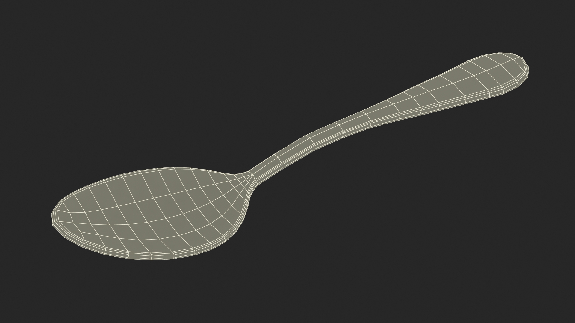 Yogurt with Berries 3D model