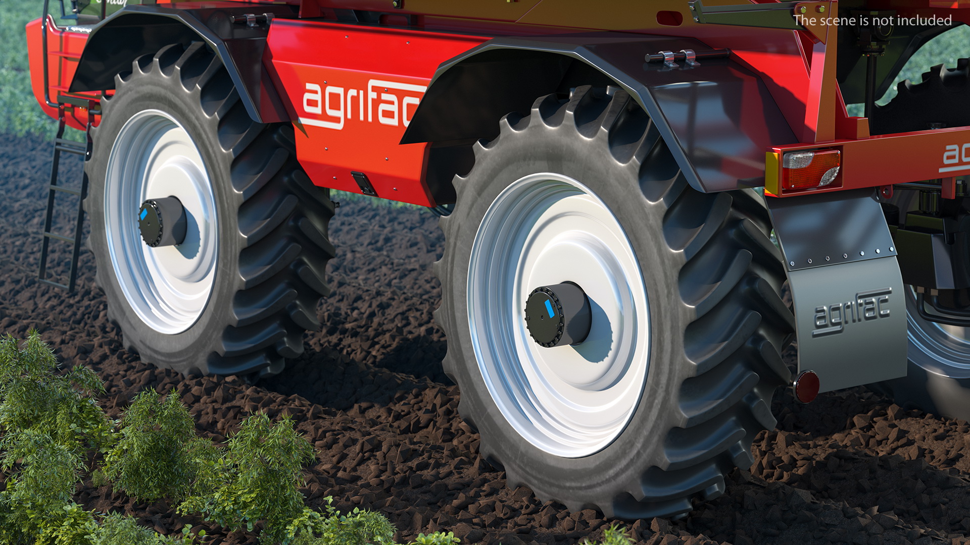3D model Agrifac Condor V Self Propelled Crop Sprayer Clean