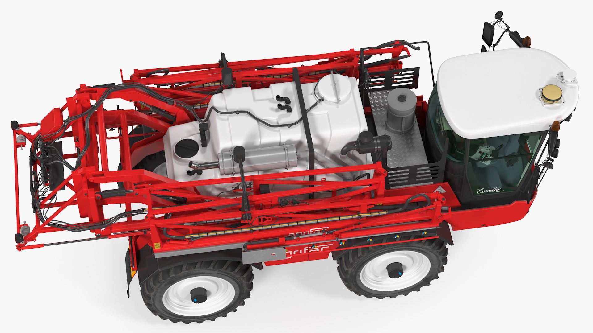 3D model Agrifac Condor V Self Propelled Crop Sprayer Clean