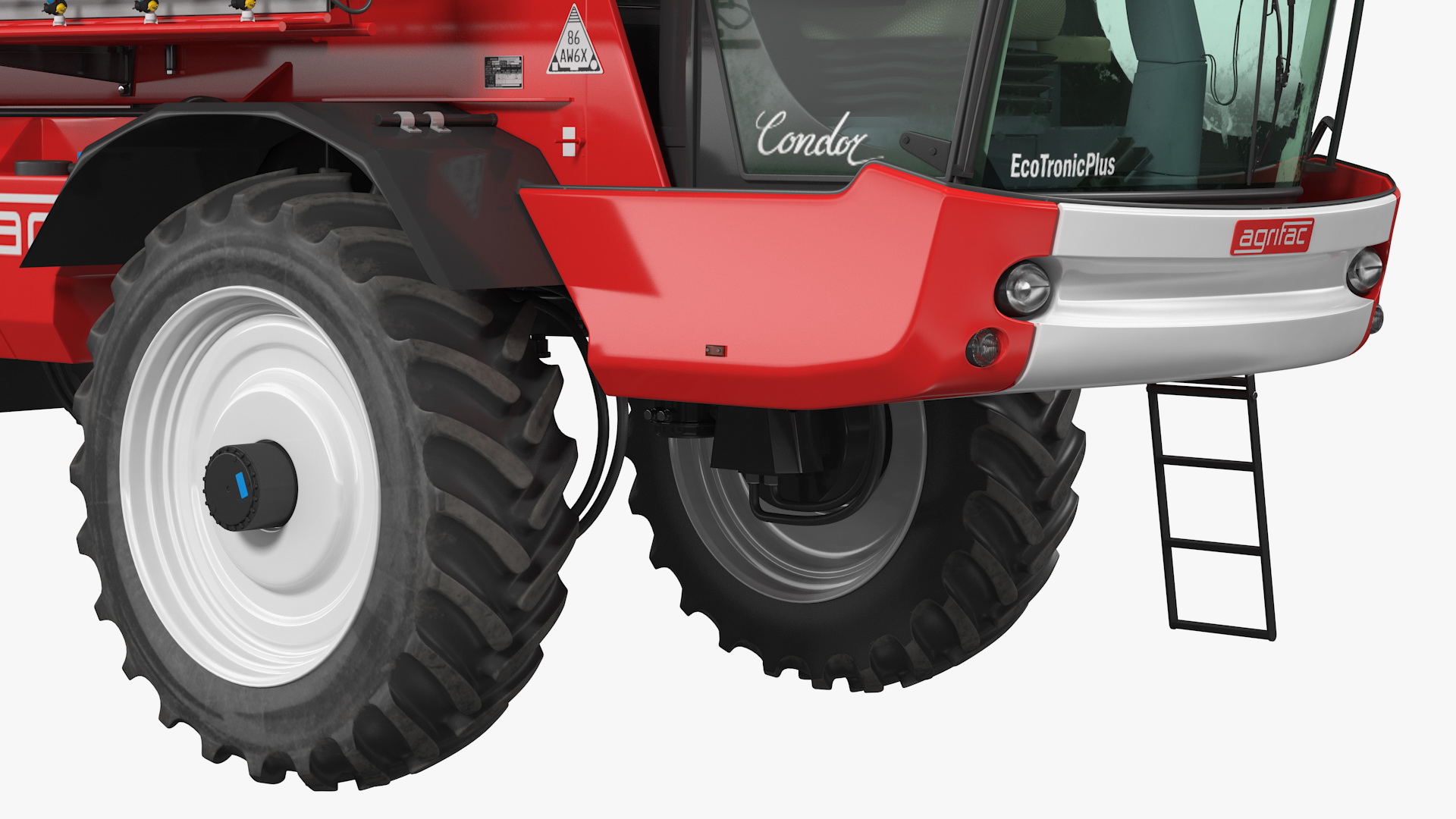 3D model Agrifac Condor V Self Propelled Crop Sprayer Clean