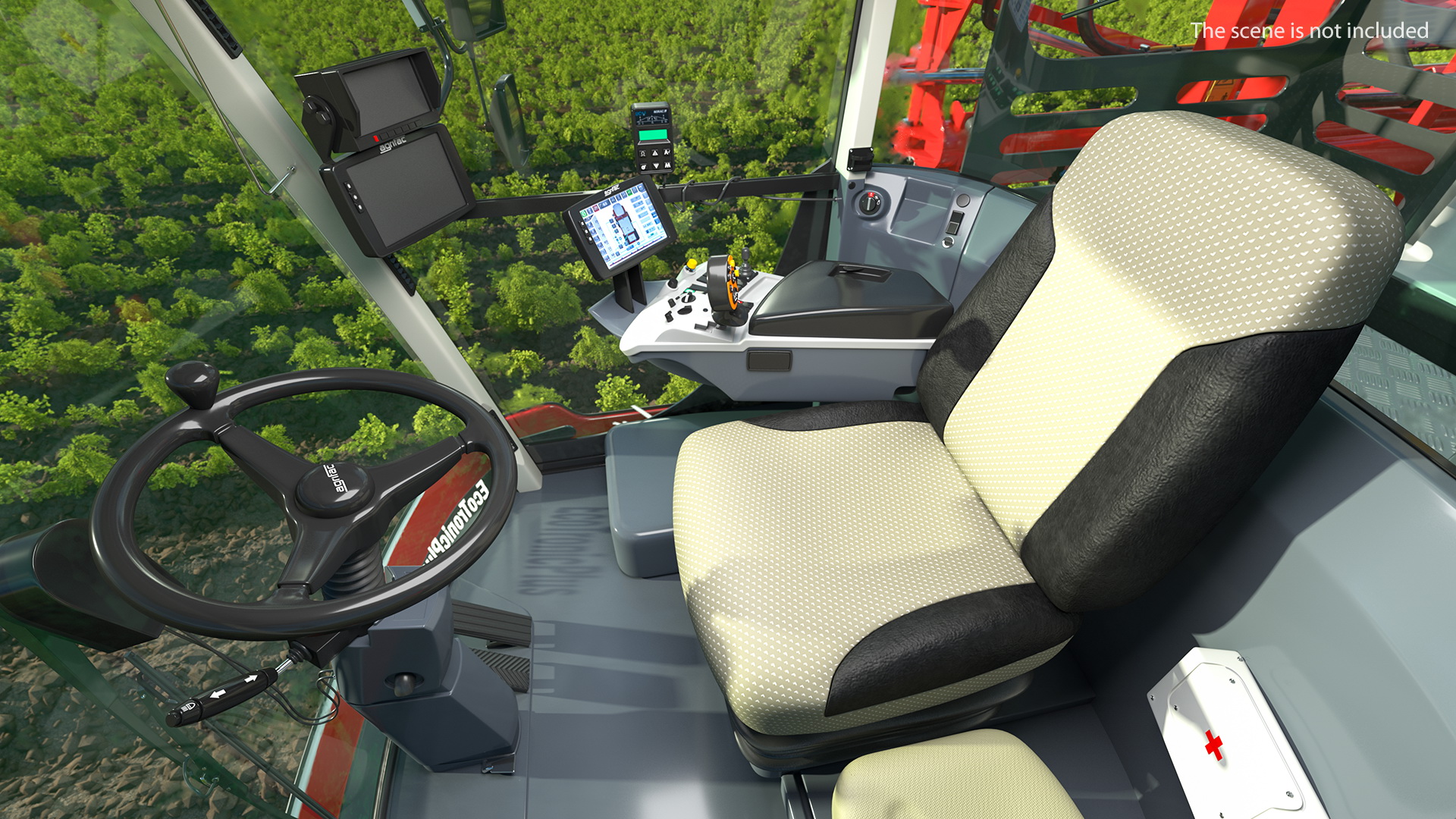3D model Agrifac Condor V Self Propelled Crop Sprayer Clean