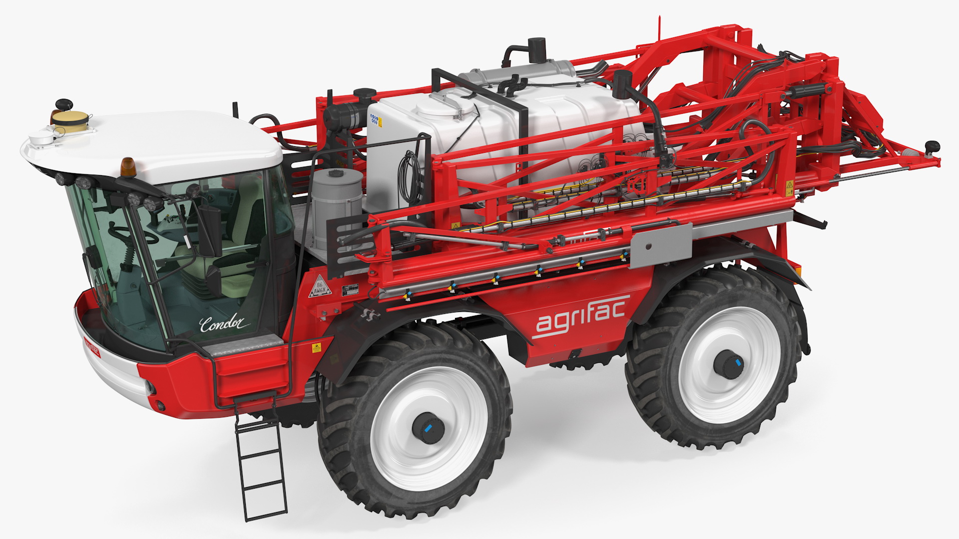 3D model Agrifac Condor V Self Propelled Crop Sprayer Clean