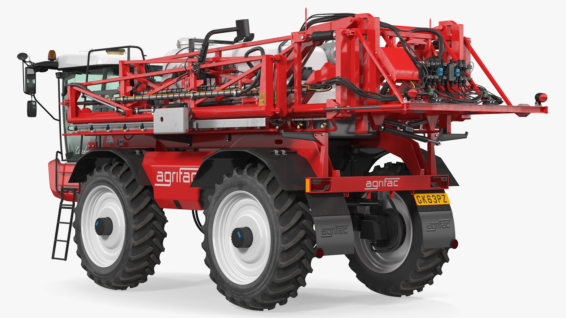 3D model Agrifac Condor V Self Propelled Crop Sprayer Clean