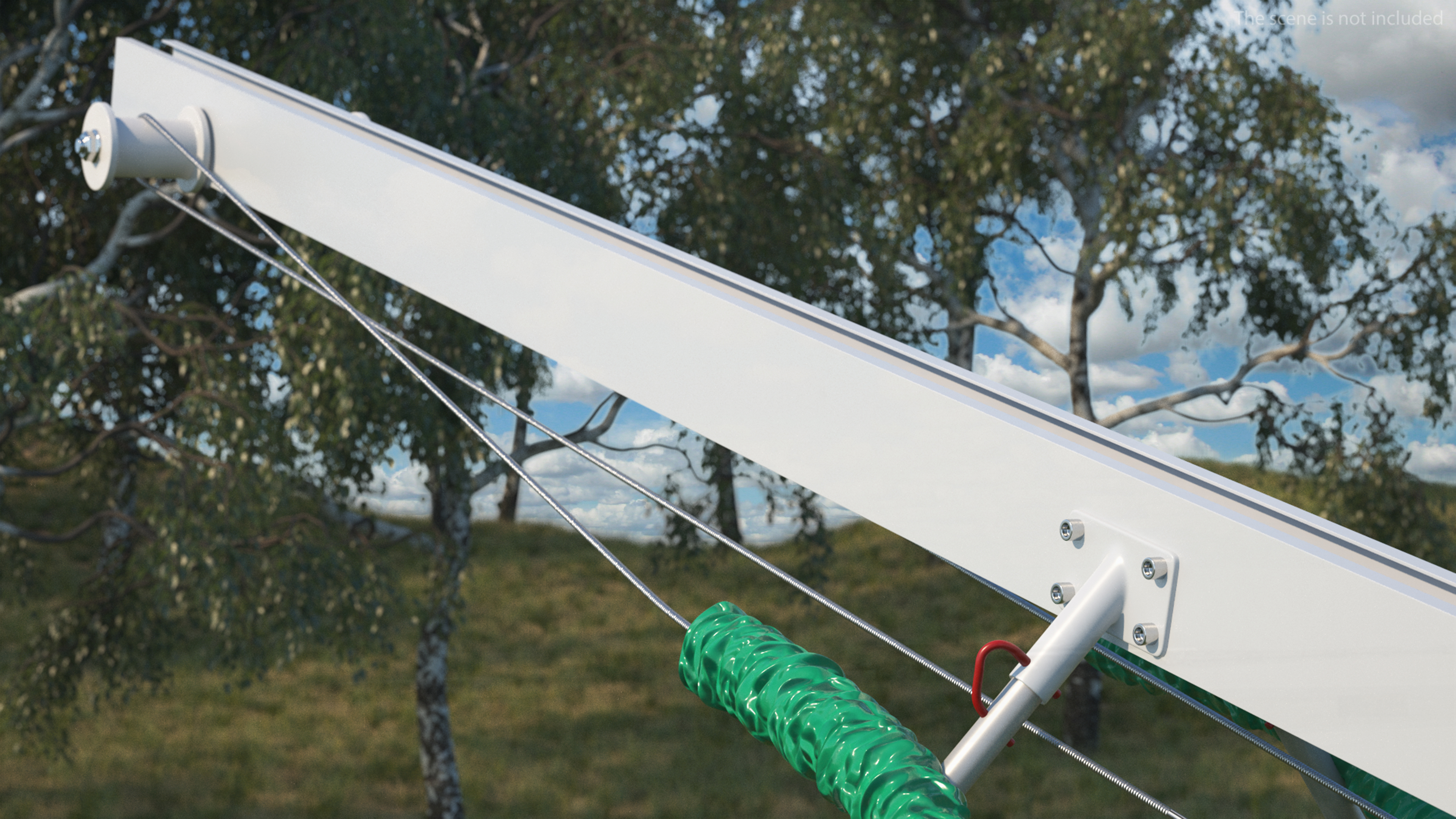 3D UAV Bungee Catapult Launcher model