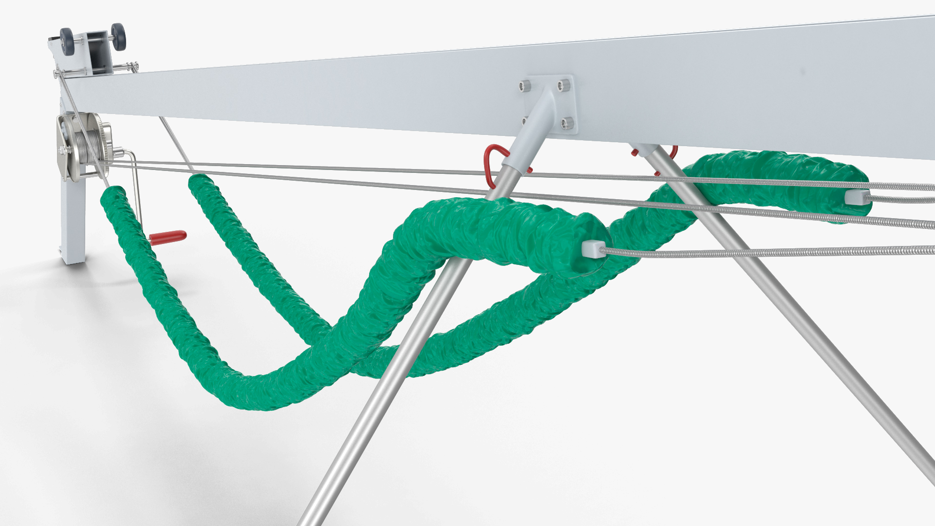 3D UAV Bungee Catapult Launcher model