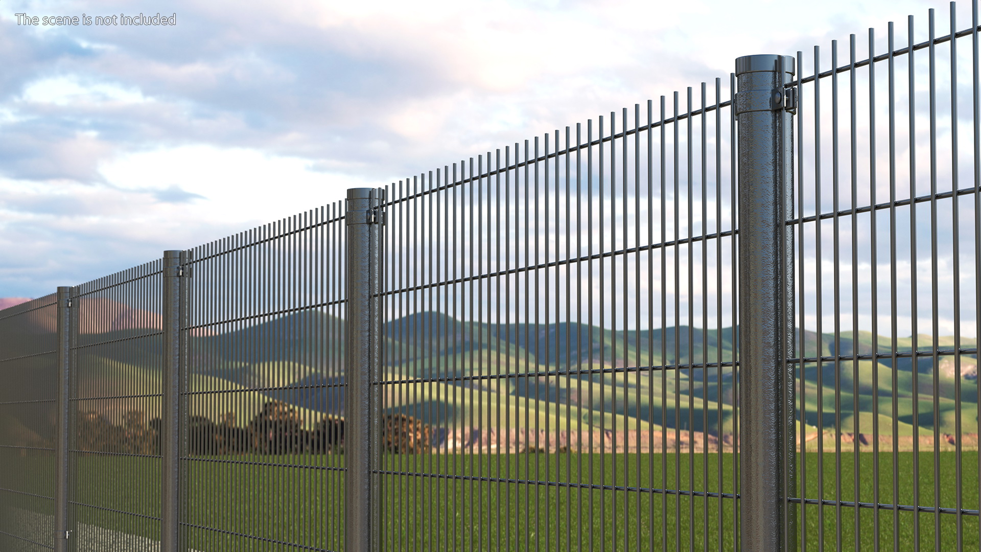 3D Mesh Fence Panel