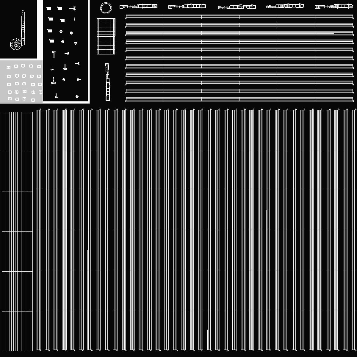 3D Mesh Fence Panel