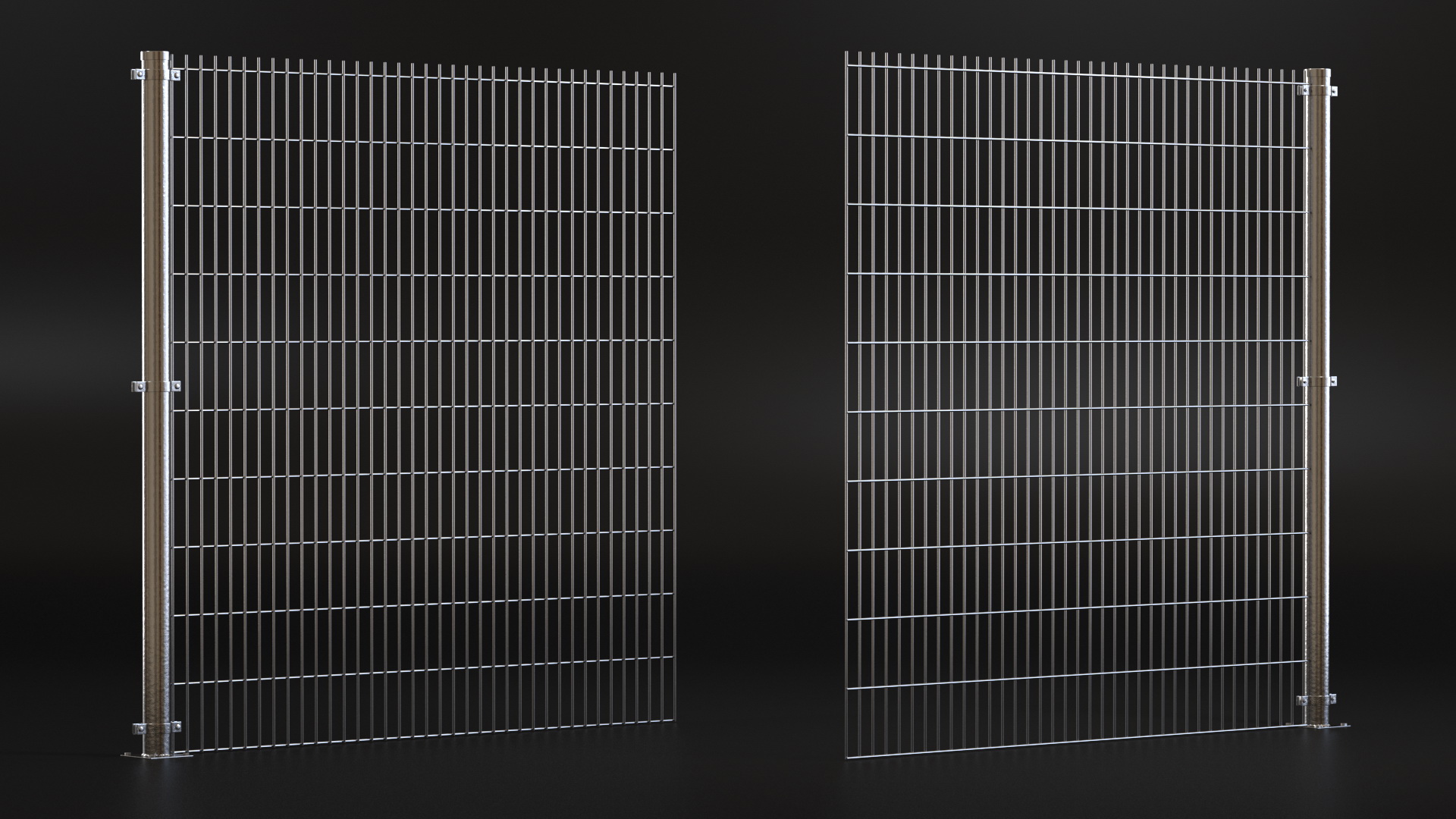 3D Mesh Fence Panel