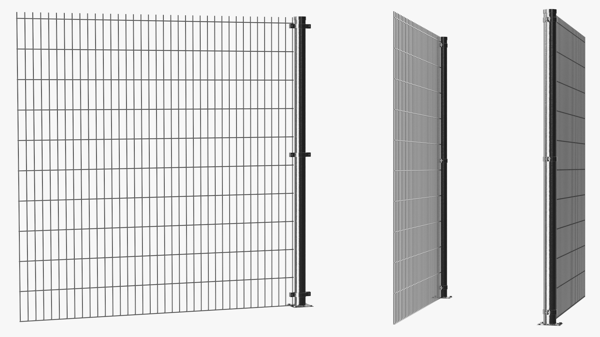 3D Mesh Fence Panel