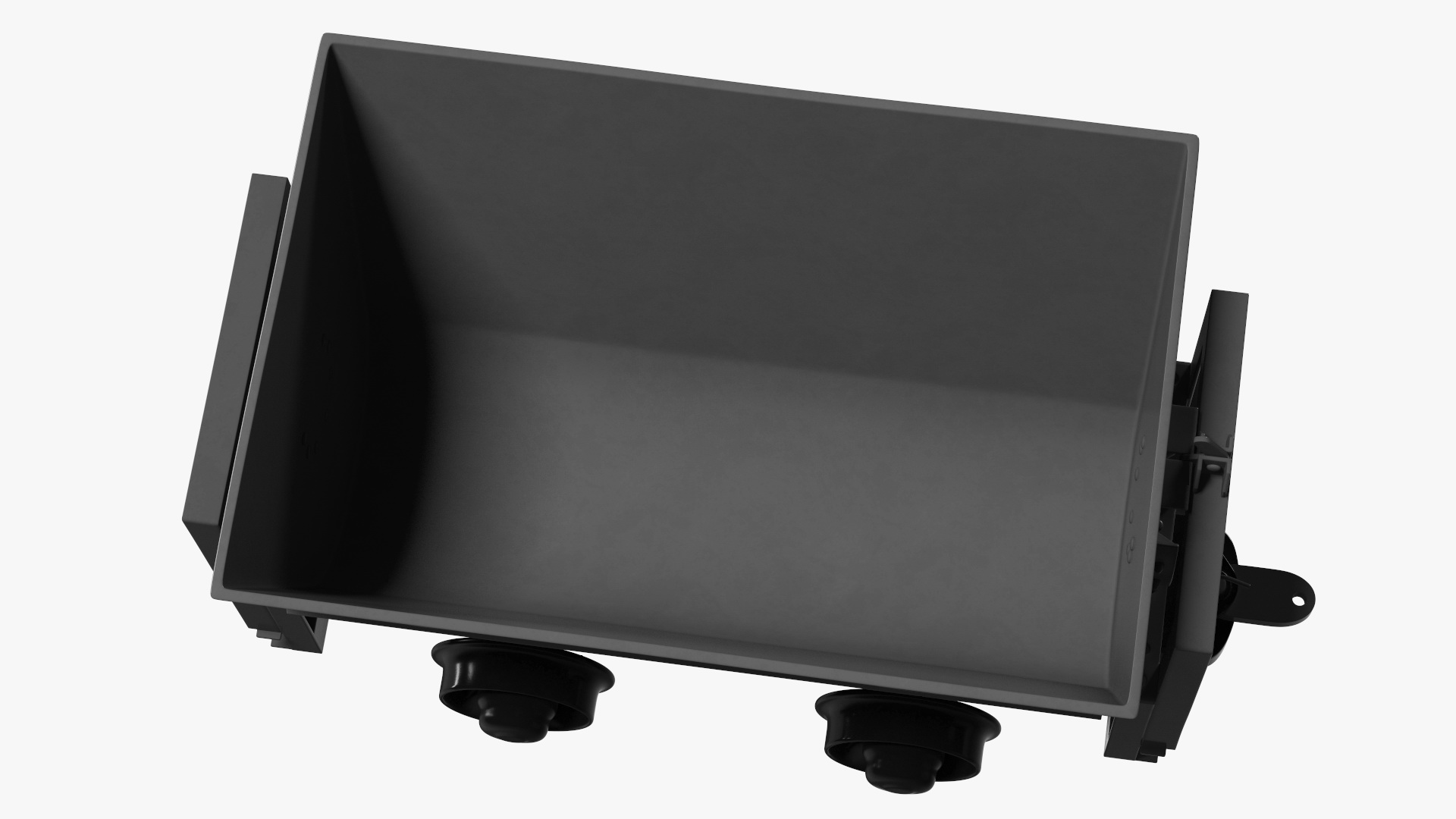 3D Mining Rail Cart Black New