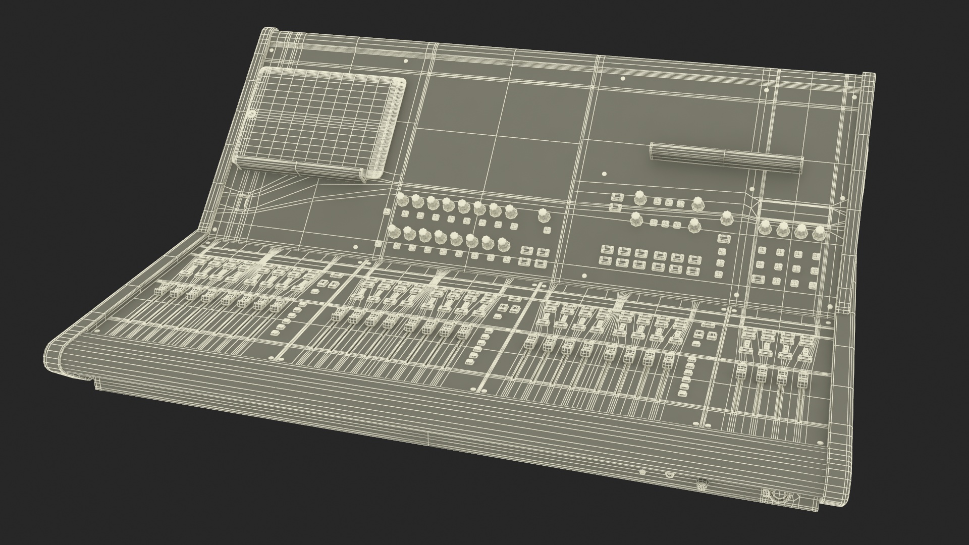 3D Live Mixing Console Roland M-5000 model
