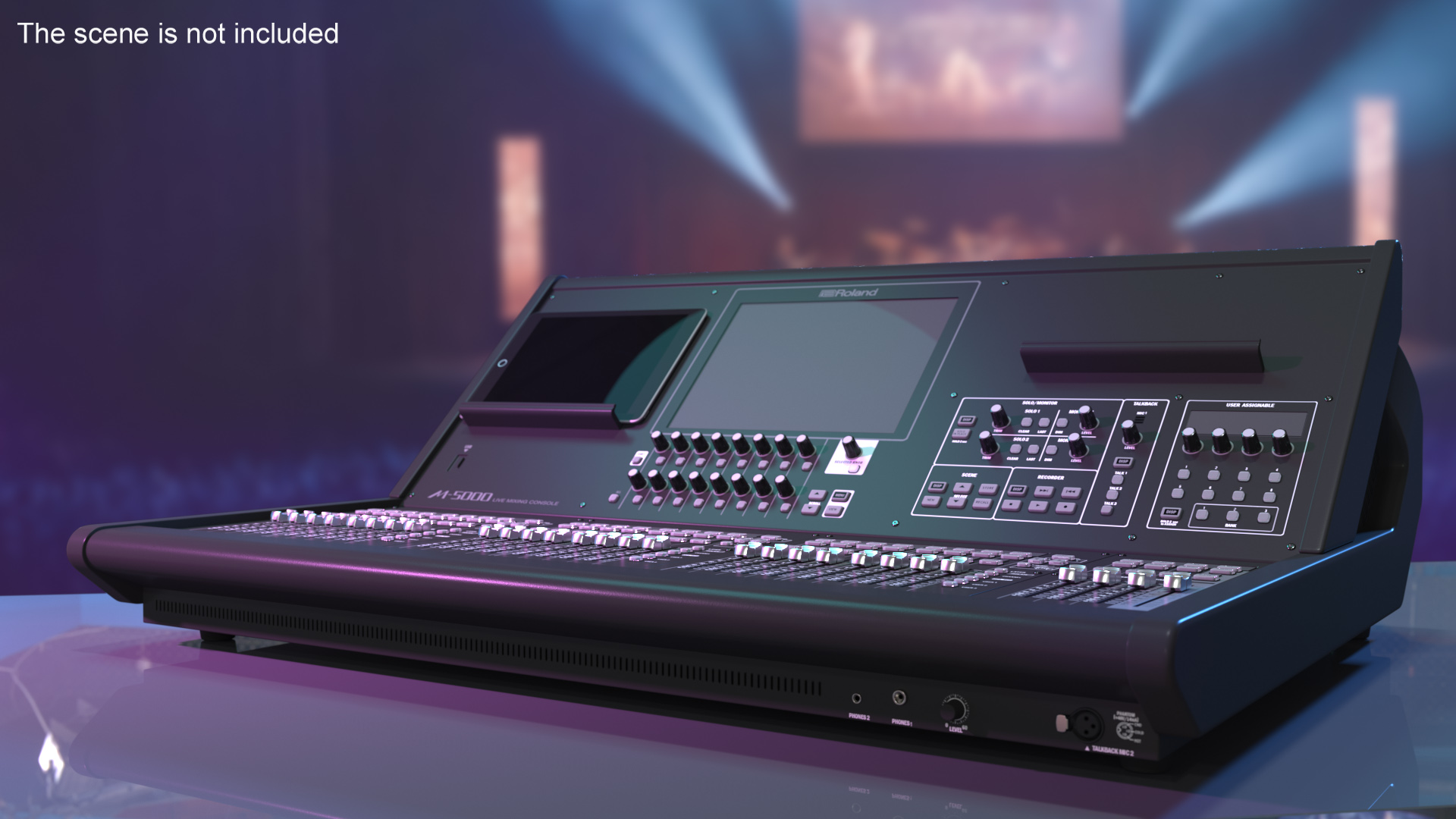 3D Live Mixing Console Roland M-5000 model