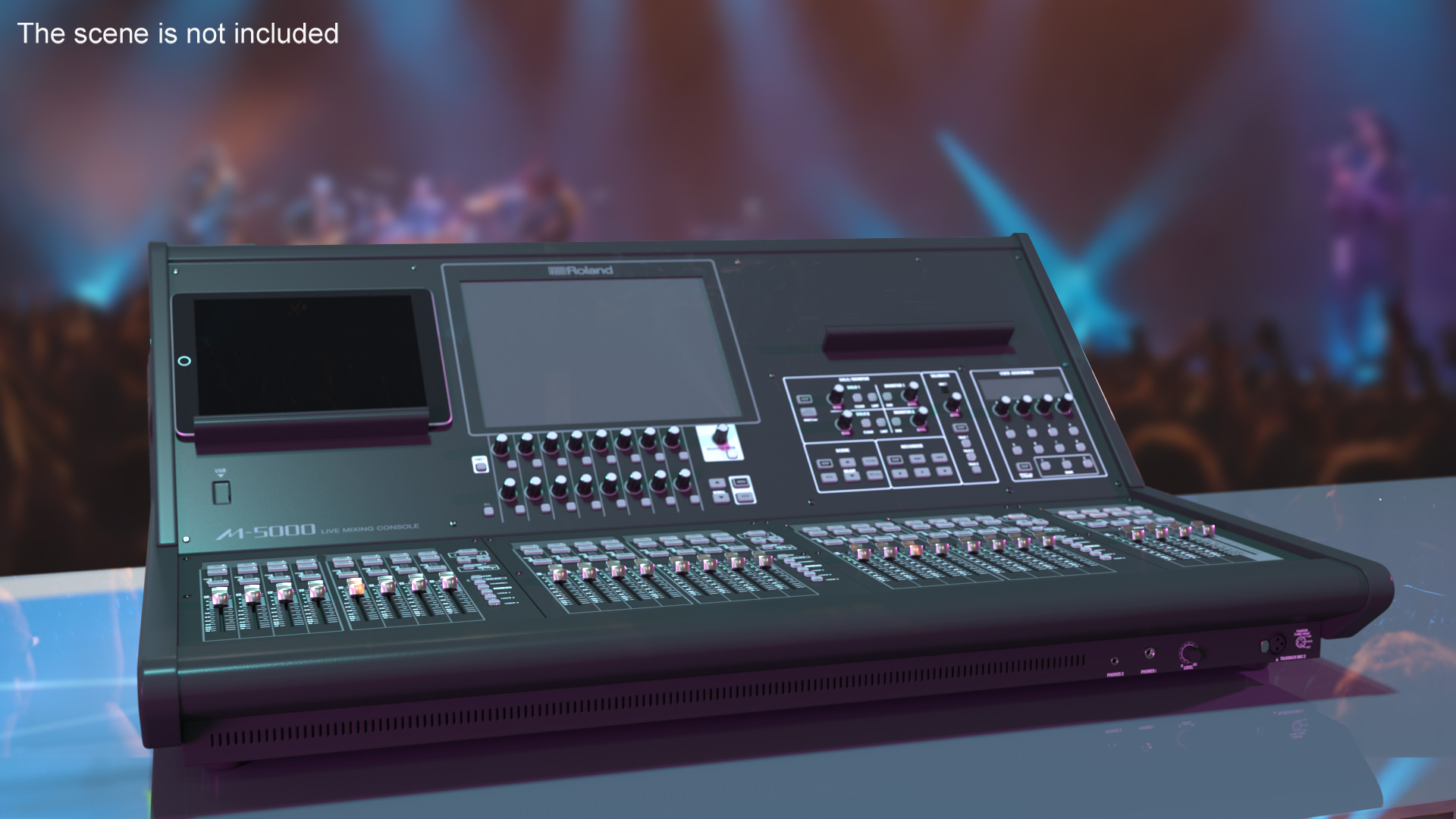 3D Live Mixing Console Roland M-5000 model