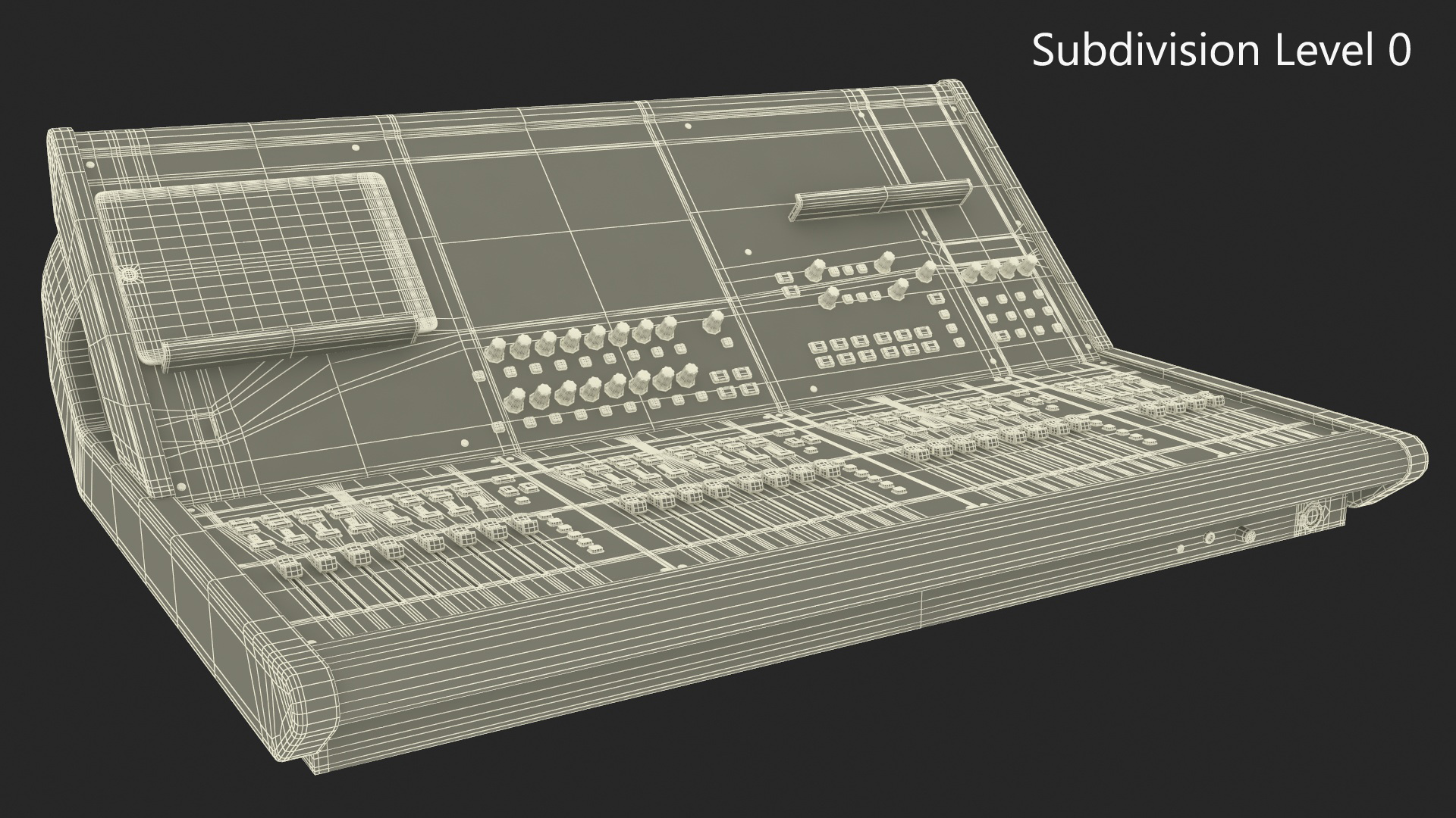 3D Live Mixing Console Roland M-5000 model