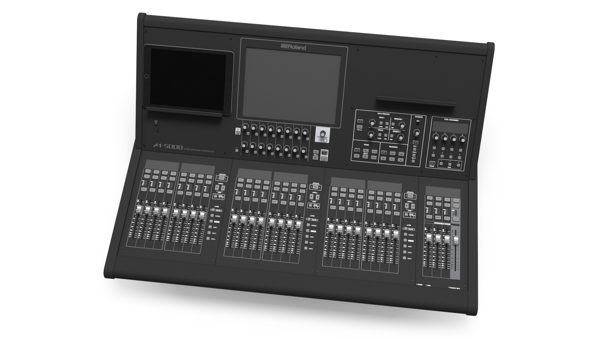 3D Live Mixing Console Roland M-5000 model