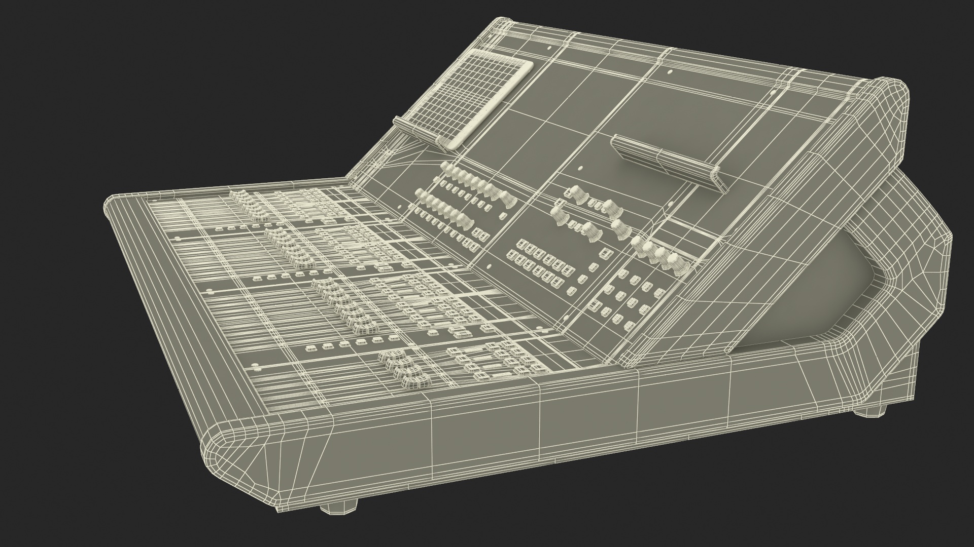 3D Live Mixing Console Roland M-5000 model