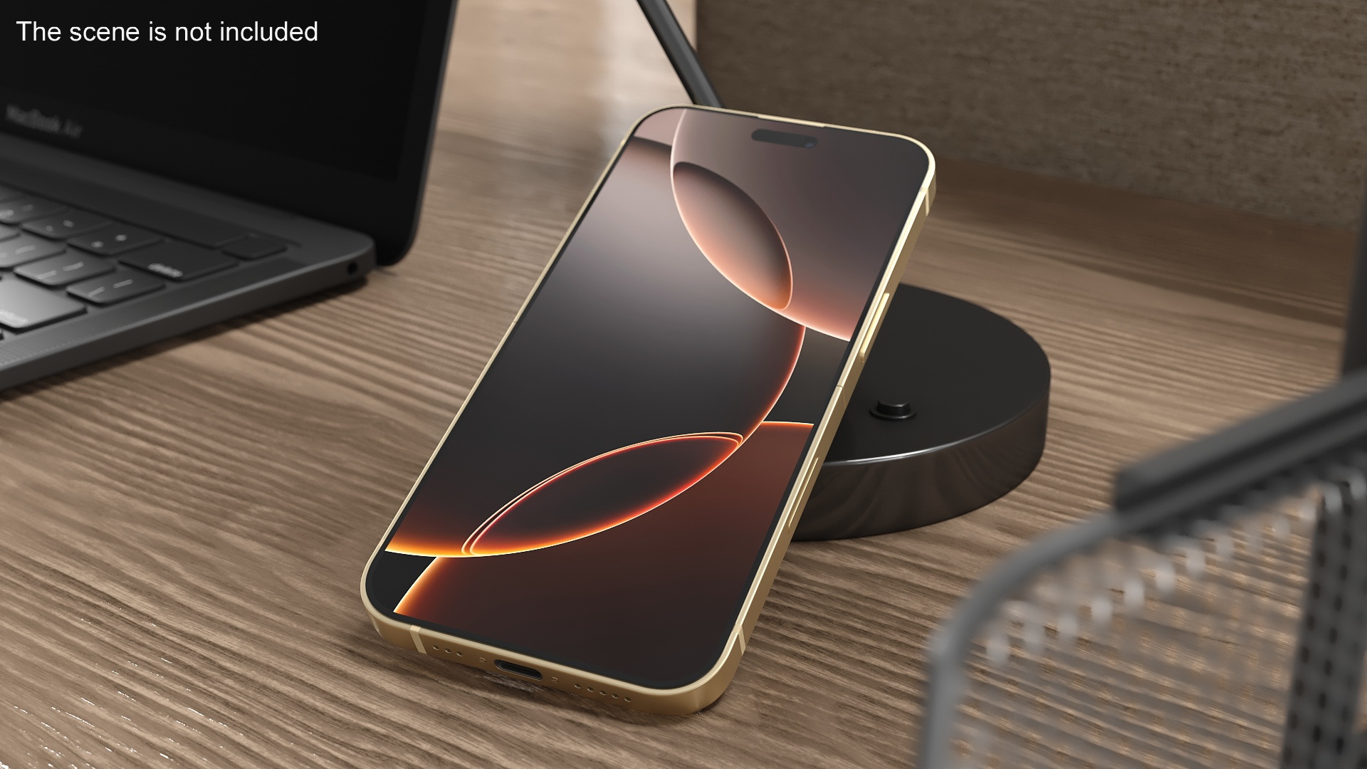 3D iPhone Flip Luxe Gold