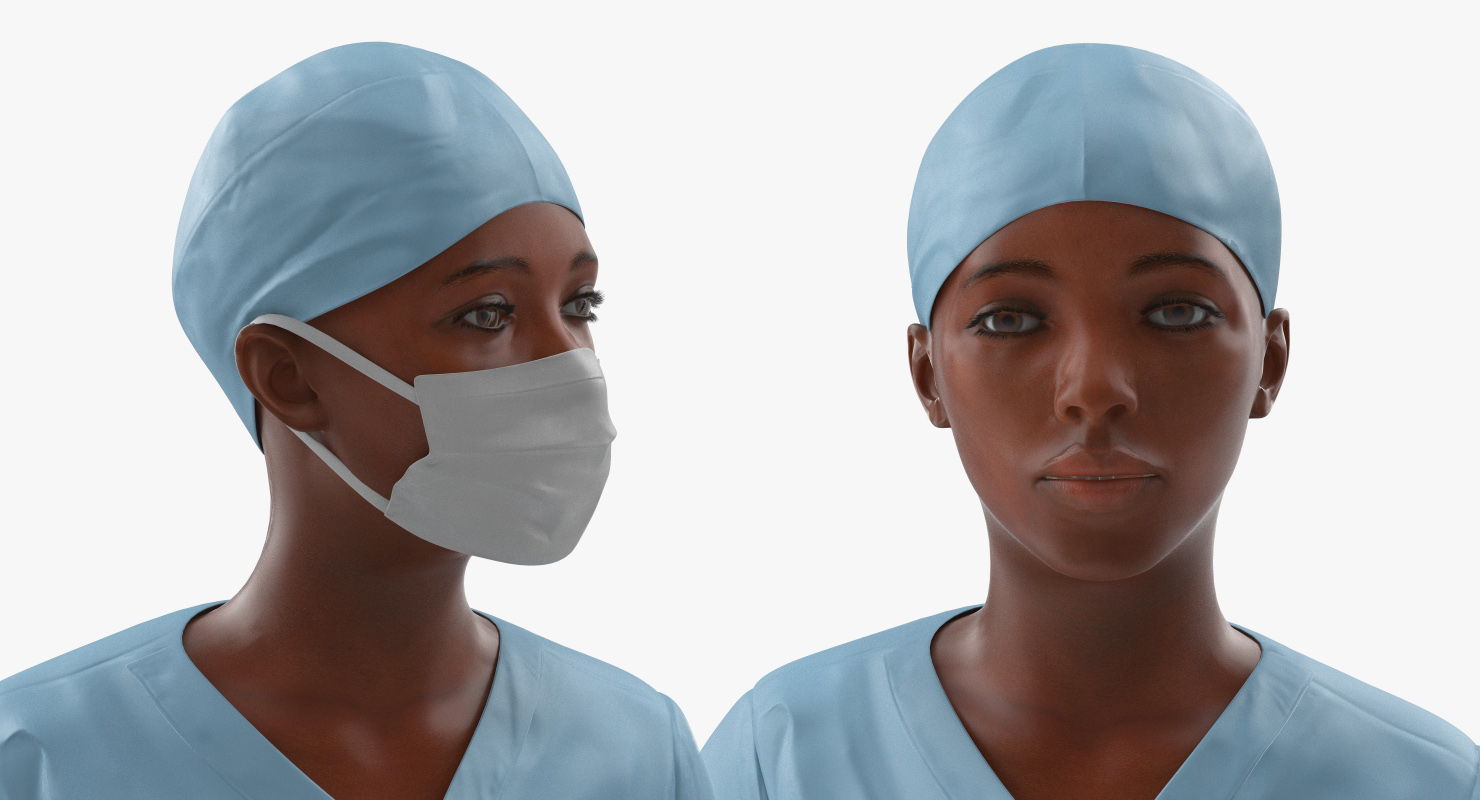 3D model Dental X Ray Scaner with Doctor and Patient Rigged