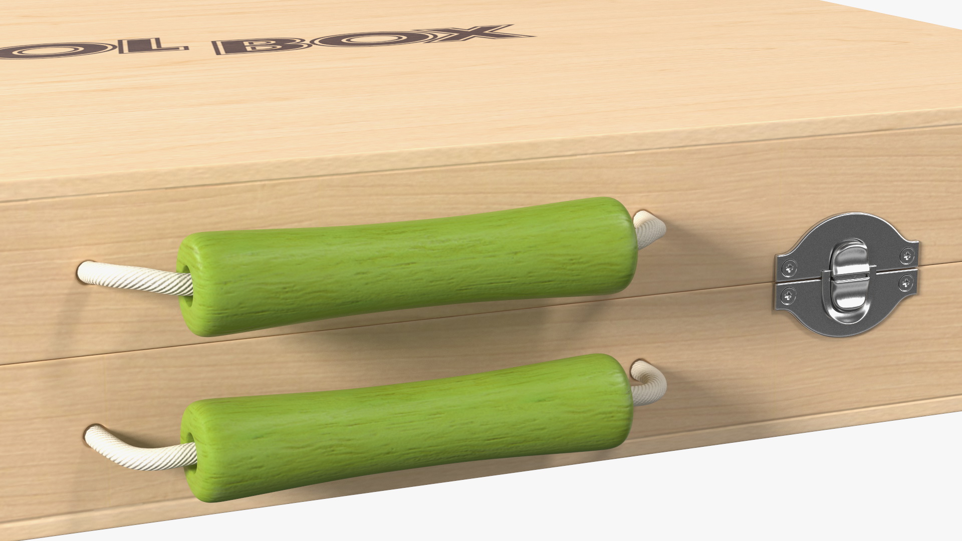 Empty Wooden Case 3D