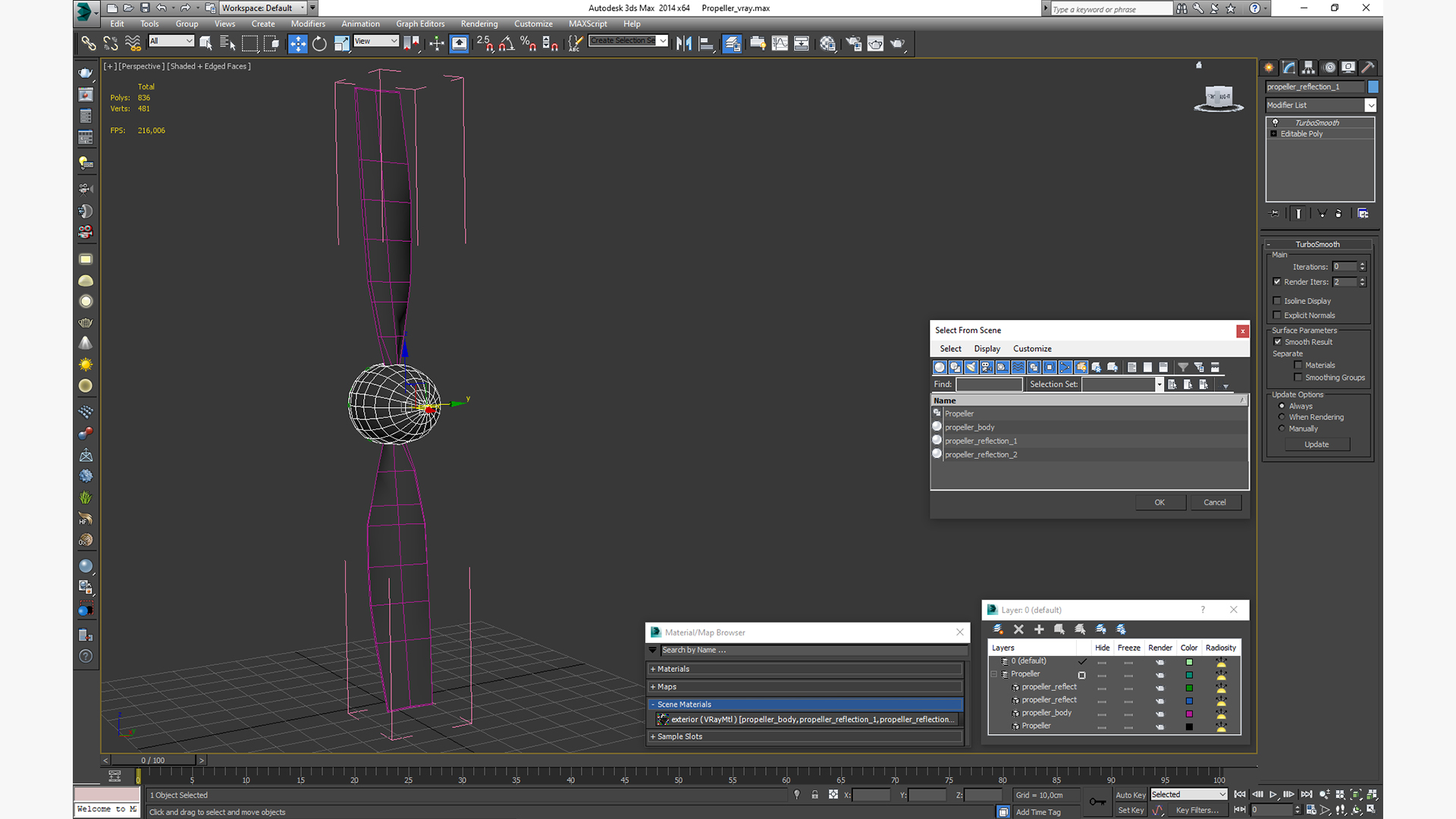 Propeller 3D model