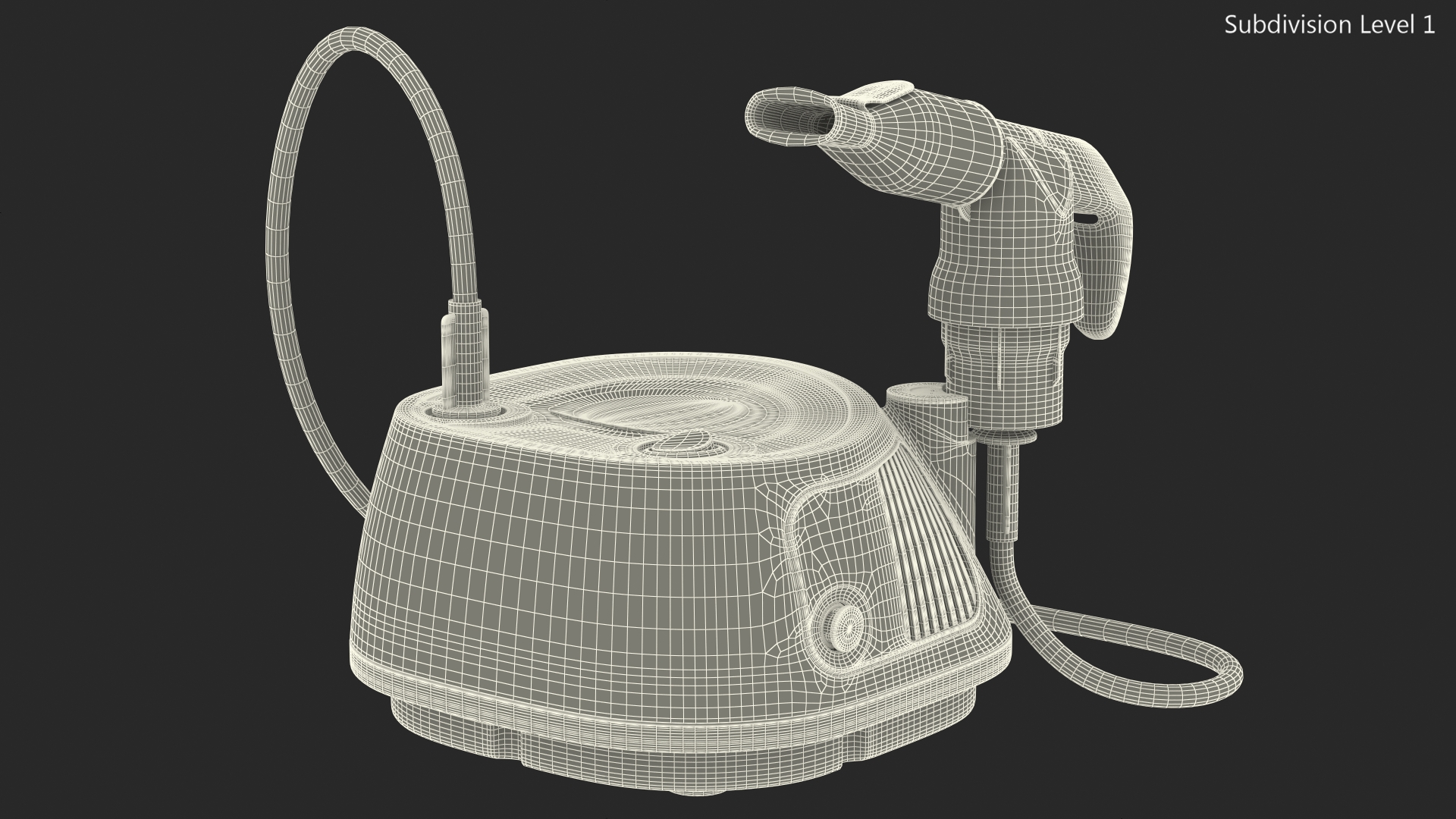 InnoSpire Elegance Nebulizer Compressor 3D model