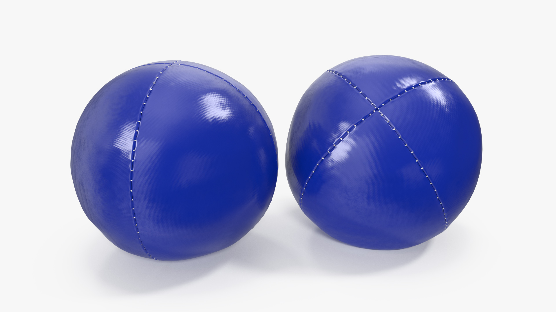 3D Circus Ball Blue