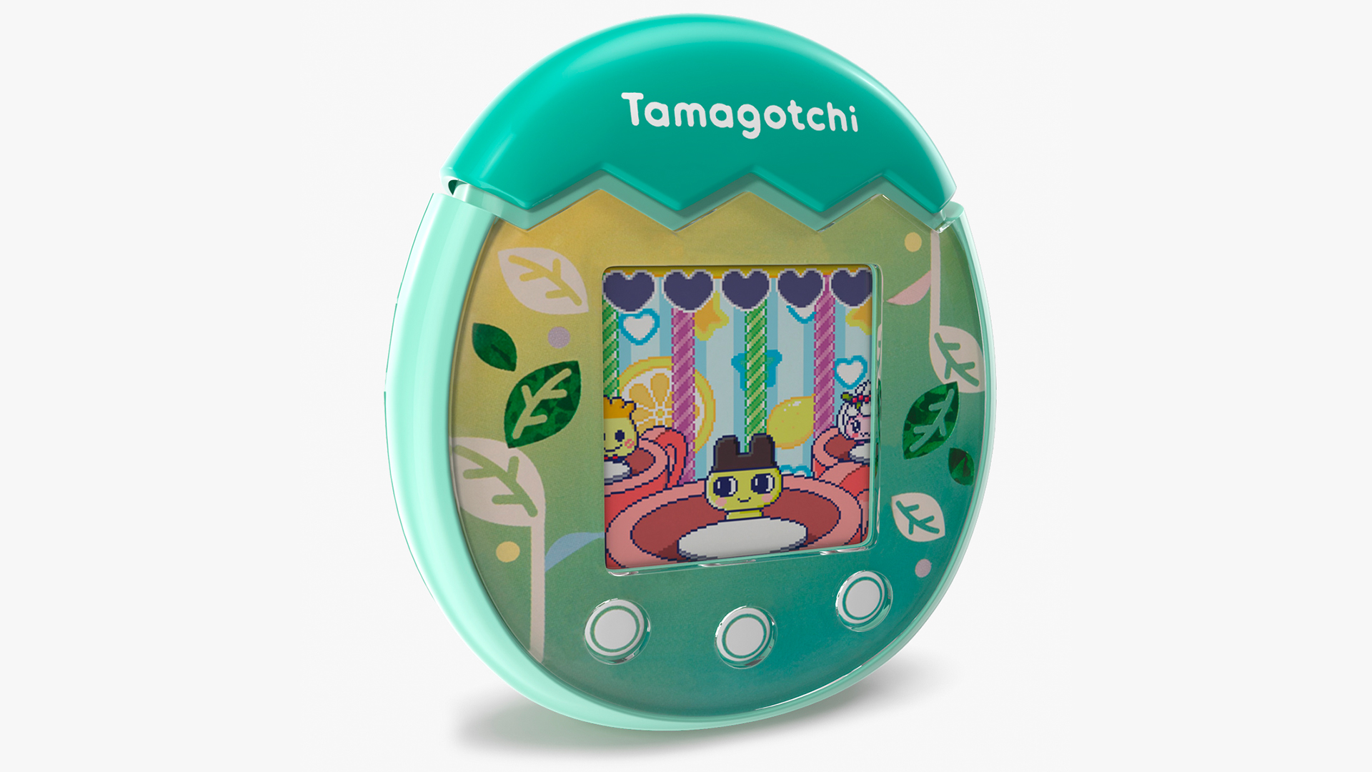Tamagotchi Pix Nature Green 3D