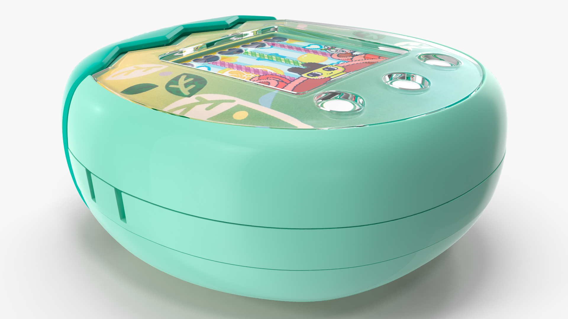 Tamagotchi Pix Nature Green 3D