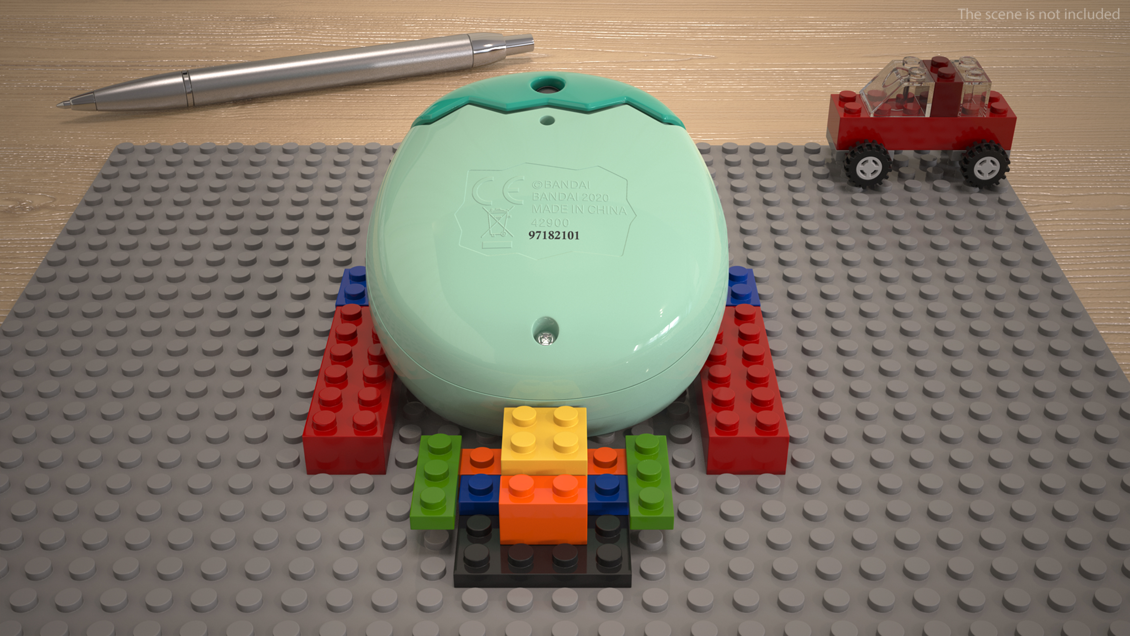 Tamagotchi Pix Nature Green 3D